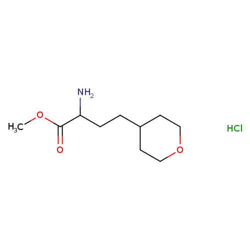 Methyl 2-amino-4-(tetrahydropyran-4-yl)-butyrate hcl