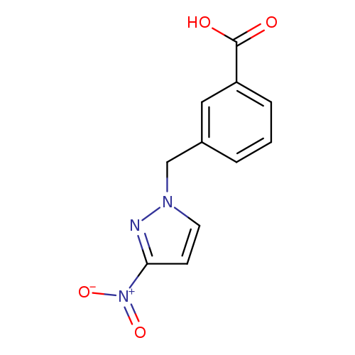 3-((3-Nitro-1H-pyrazol-1-yl)methyl)benzoic acid