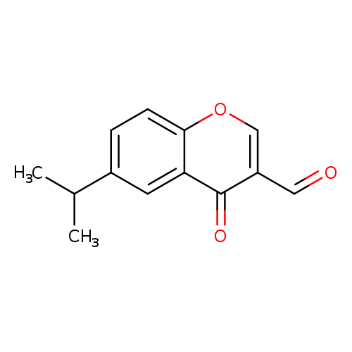 6-Isopropyl-4-oxo-4H-chromene-3-carbaldehyde