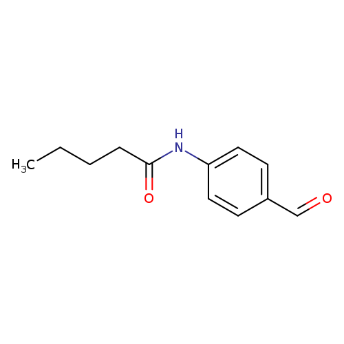 N-(4-formylphenyl)pentanamide