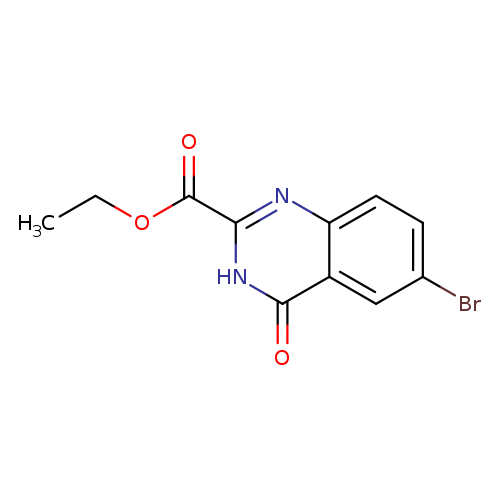 ethyl 6-bromo-4-oxo-3,4-dihydroquinazoline-2-carboxylate