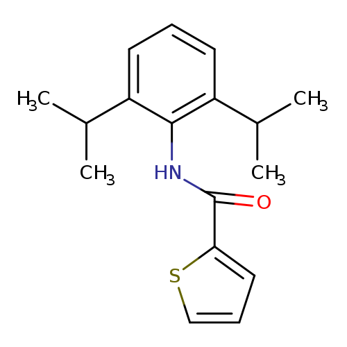 2-Thiophenecarboxamide,N-[2,6-bis(1-methylethyl)phenyl]-