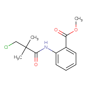 methyl 2-(3-chloro-2,2-dimethylpropanamido)benzoate