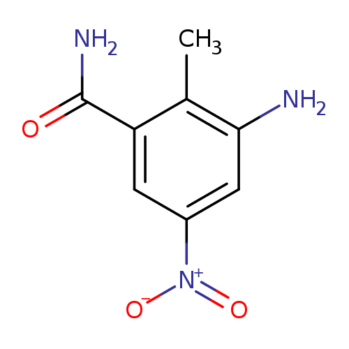 2-Methyl-3-amino-5-nitrobenzamide