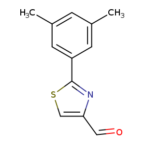 2-(3,5-DIMETHYLPHENYL)THIAZOLE-4-CARBALDEHYDE