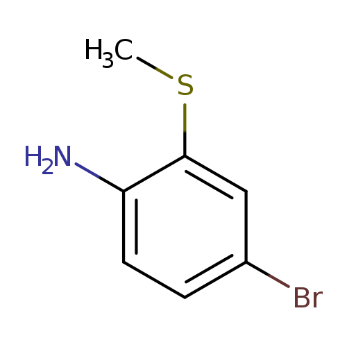 4-Bromo-2-(methylthio)aniline