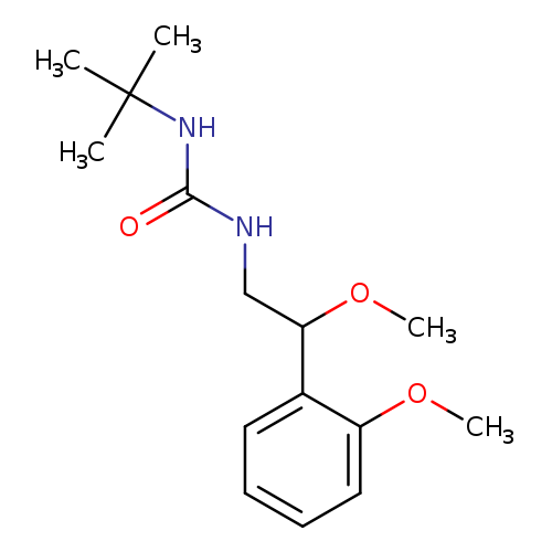 3-tert-butyl-1-[2-methoxy-2-(2-methoxyphenyl)ethyl]urea