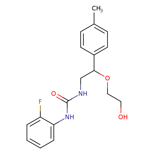 3-(2-fluorophenyl)-1-[2-(2-hydroxyethoxy)-2-(4-methylphenyl)ethyl]urea