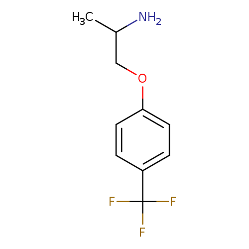 1-[4-(Trifluoromethyl)phenoxy]-2-propanamine