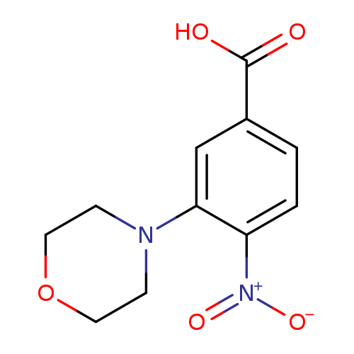 3-(Morpholin-4-yl)-4-nitrobenzoic acid