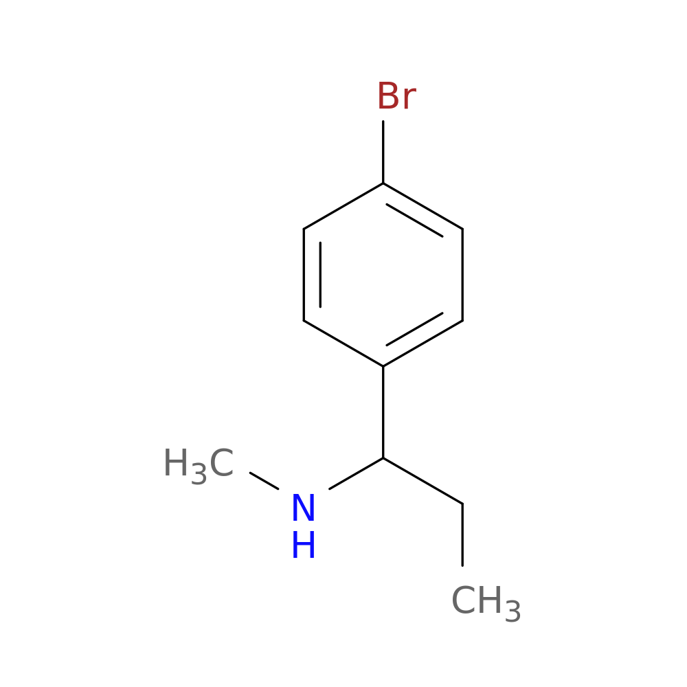 1-(4-Bromophenyl)-N-methylpropan-1-amine