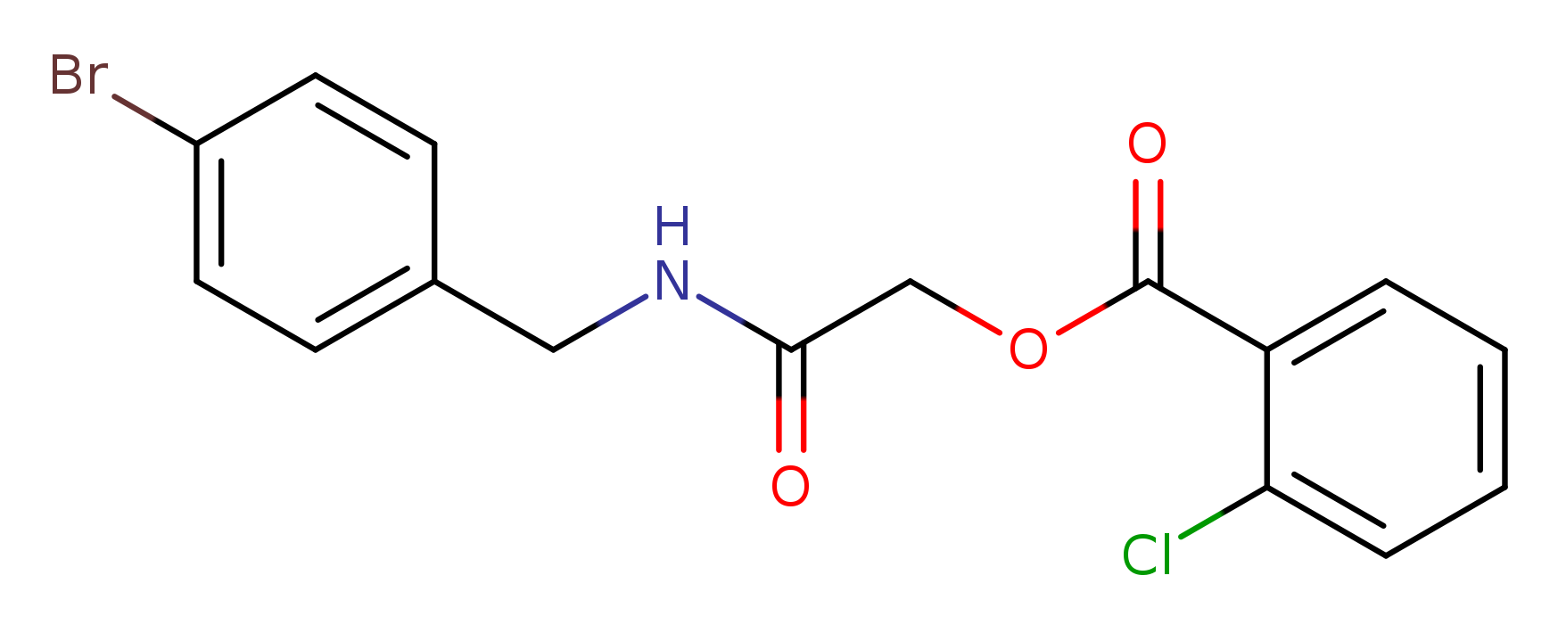 {[(4-bromophenyl)methyl]carbamoyl}methyl 2-chlorobenzoate