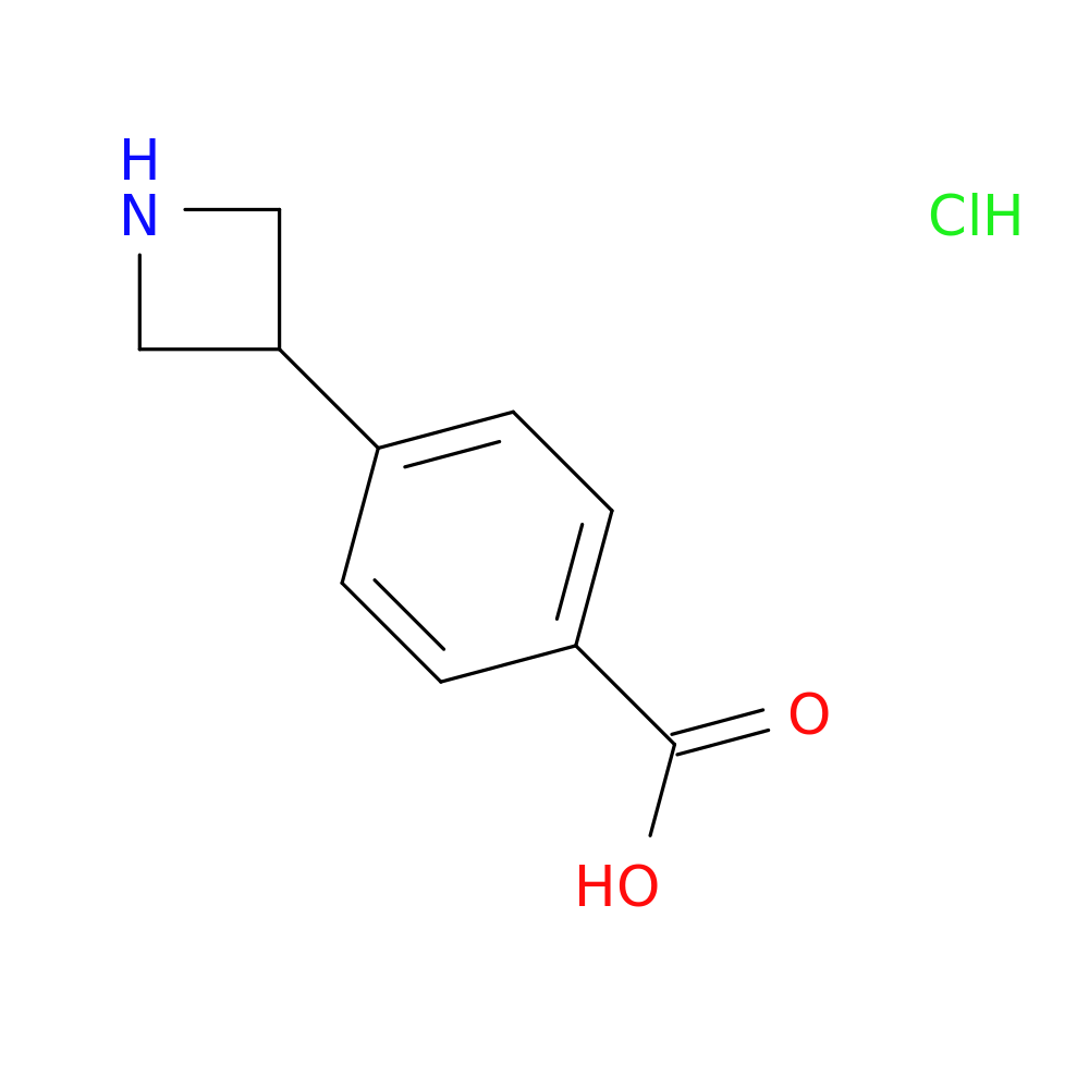 4-(azetidin-3-yl)benzoic acid hydrochloride