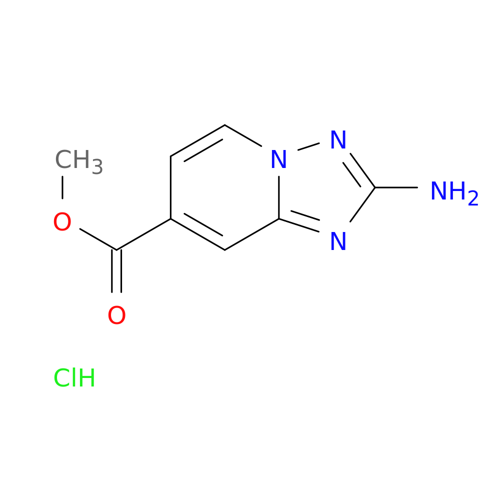 methyl 2-amino-[1,2,4]triazolo[1,5-a]pyridine-7-carboxylate hydrochloride