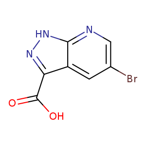 5-bromo-1H-pyrazolo[3,4-b]pyridine-3-carboxylic acid