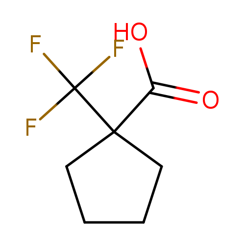 Cyclopentanecarboxylic acid, 1-(trifluoromethyl)-