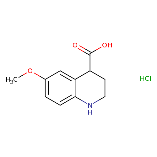 6-methoxy-1,2,3,4-tetrahydroquinoline-4-carboxylicacidhydrochloride