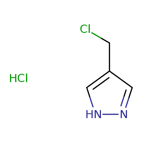 1H-Pyrazole, 4-(chloromethyl)-, hydrochloride (1:1)