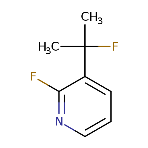 2-fluoro-3-(2-fluoropropan-2-yl)pyridine