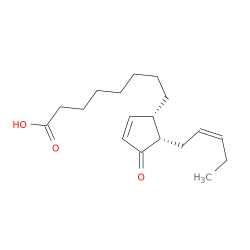 (1S,5S)-4-Oxo-5-(2Z)-2-penten-1-yl-2-cyclopentene-1-octanoic acid