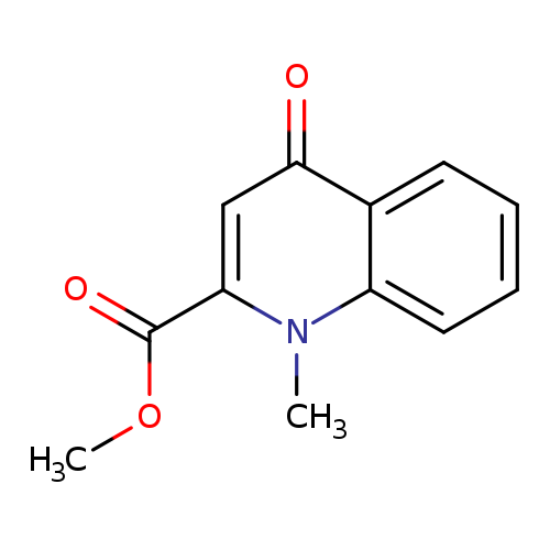 2-Quinolinecarboxylic acid, 1,4-dihydro-1-methyl-4-oxo-, methyl ester