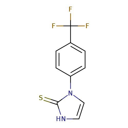 2H-Imidazole-2-thione, 1,3-dihydro-1-[4-(trifluoromethyl)phenyl]-