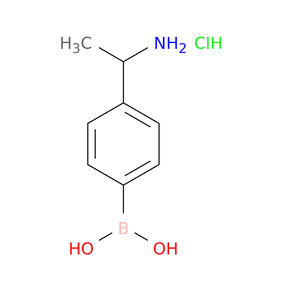 4-(1-Aminoethyl)phenylboronic acid hydrochloride