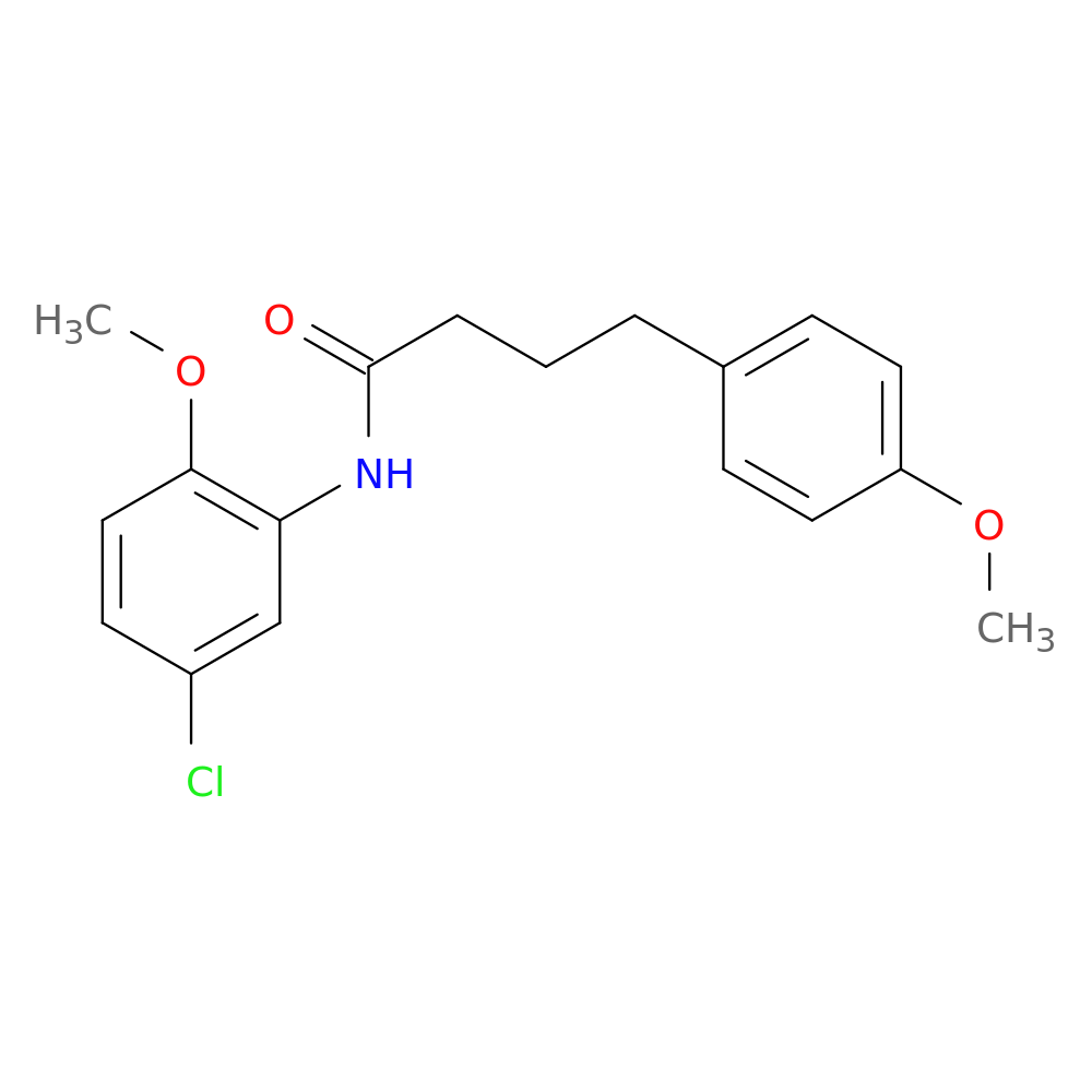N-(5-chloro-2-methoxyphenyl)-4-(4-methoxyphenyl)butanamide