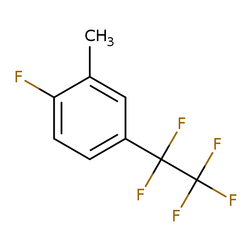 1-(Pentafluoroethyl)-4-fluoro-3-methyl-benzene