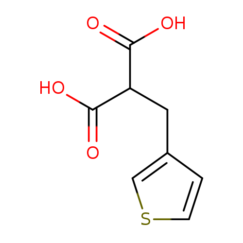 2-(Thiophen-3-ylmethyl)propanedioic acid