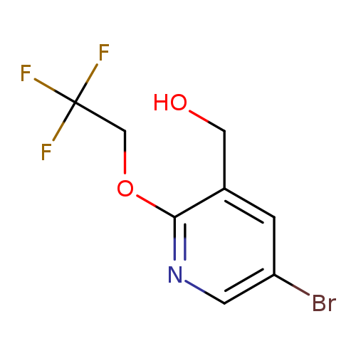 [5-bromo-2-(2,2,2-trifluoroethoxy)pyridin-3-yl]methanol