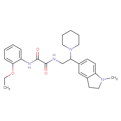 N'-(2-ethoxyphenyl)-N-[2-(1-methyl-2,3-dihydro-1H-indol-5-yl)-2-(piperidin-1-yl)ethyl]ethanediamide