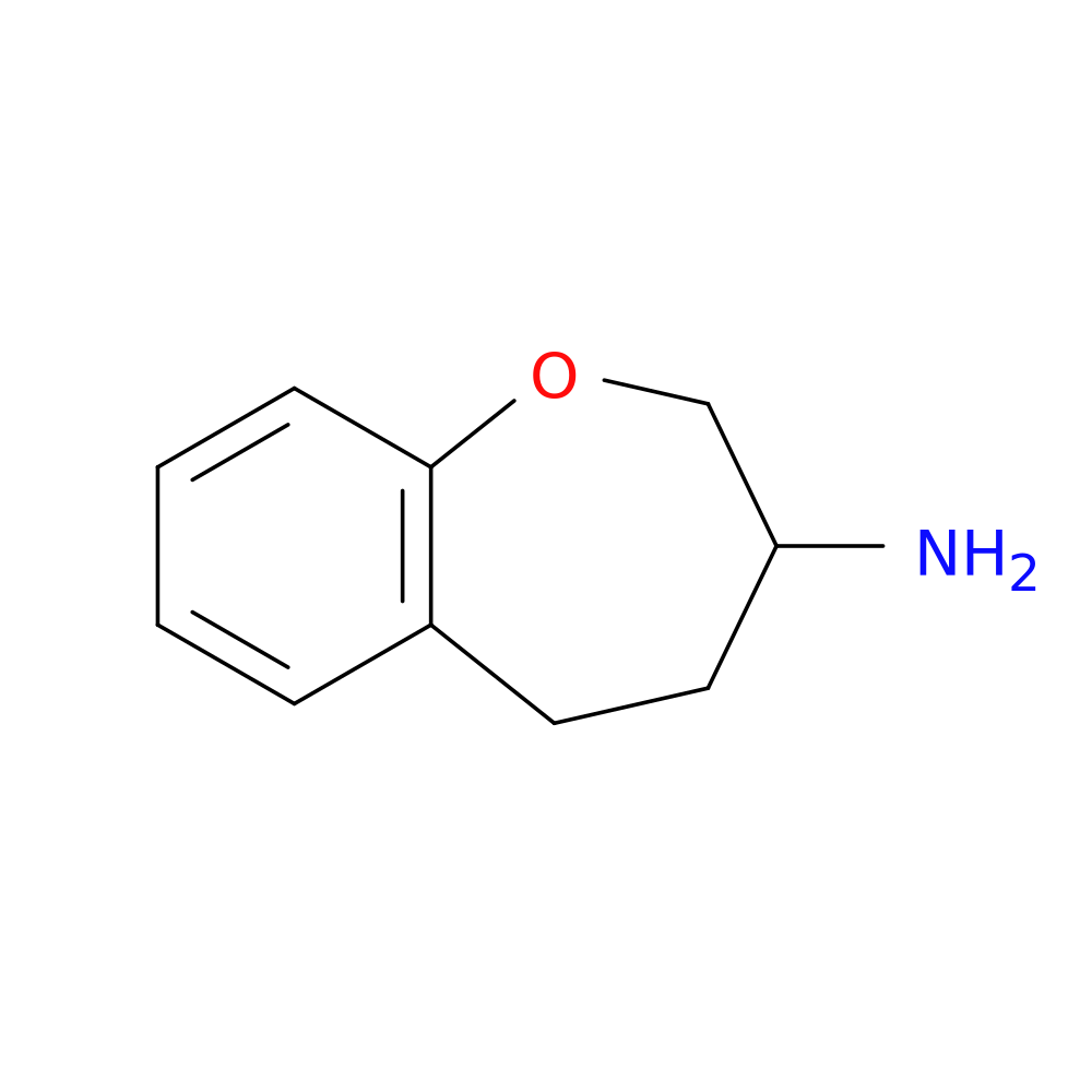 2,3,4,5-tetrahydro-1-benzoxepin-3-amine