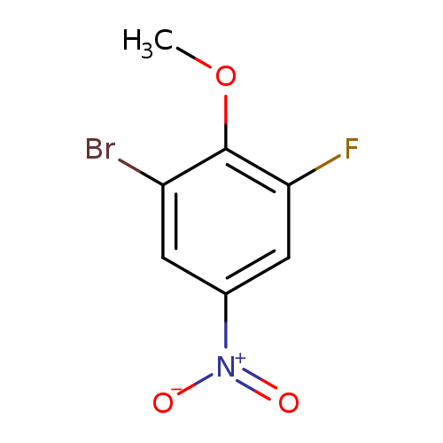 1-Bromo-3-fluoro-2-methoxy-5-nitrobenzene