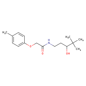 N-(3-hydroxy-4,4-dimethylpentyl)-2-(4-methylphenoxy)acetamide