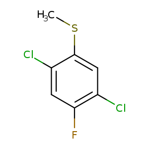 (2,5-Dichloro-4-fluorophenyl)(methyl)sulfane