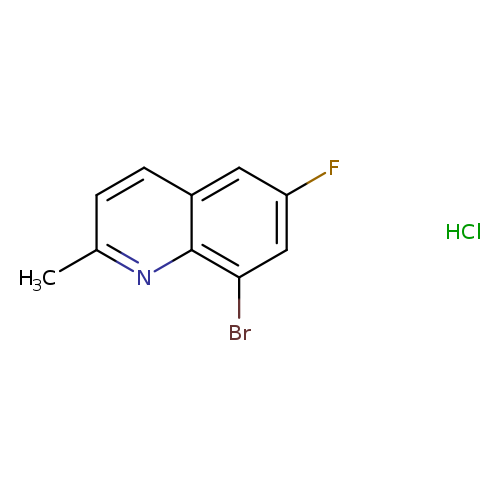 8-bromo-6-fluoro-2-methylquinolinehydrochloride