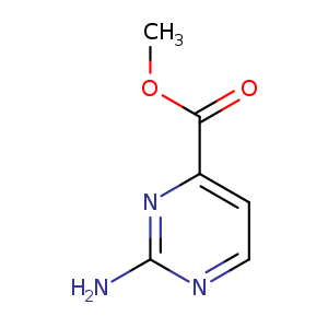 4-PyriMidinecarboxylic acid, 2-aMino-, Methyl ester