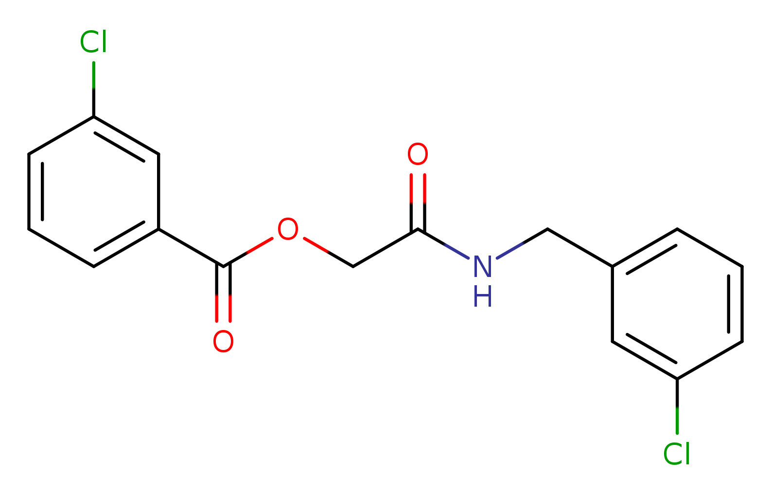 {[(3-chlorophenyl)methyl]carbamoyl}methyl 3-chlorobenzoate