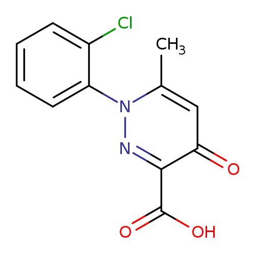 1-(2-chlorophenyl)-6-methyl-4-oxopyridazine-3-carboxylic acid