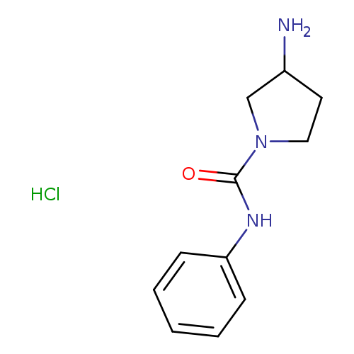 3-amino-N-phenylpyrrolidine-1-carboxamide hydrochloride