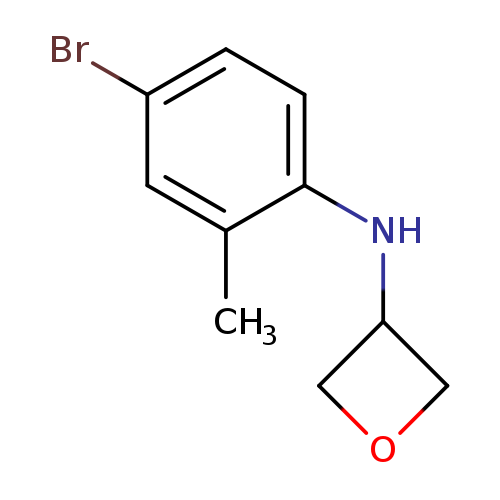 N-(4-bromo-2-methylphenyl)oxetan-3-amine