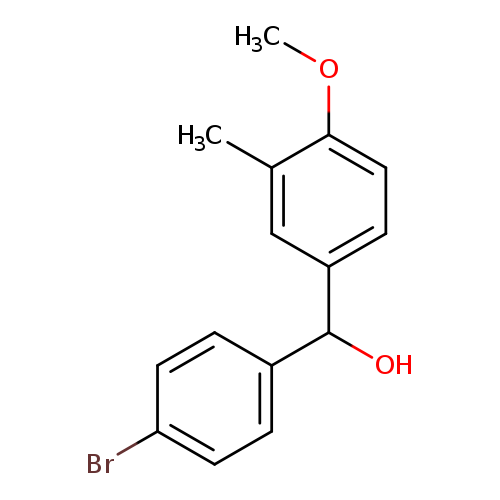 (4-Bromophenyl)(4-methoxy-3-methylphenyl)methanol