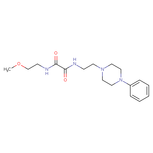 N-(2-methoxyethyl)-N'-[2-(4-phenylpiperazin-1-yl)ethyl]ethanediamide