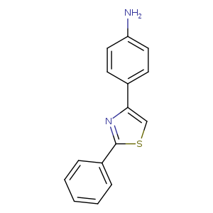 4-(2-PHENYL-1,3-THIAZOL-4-YL)ANILINE