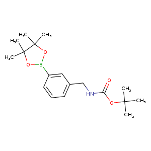 tert-Butyl 3-(4,4,5,5-tetramethyl-1,3,2-dioxaborolan-2-yl)benzylcarbamate