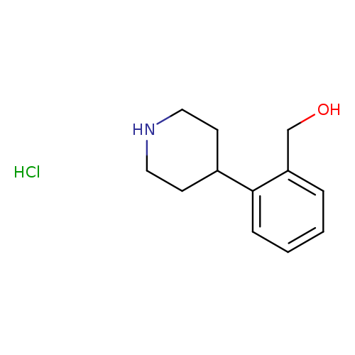 (2-Piperidin-4-yl-phenyl)-methanol hydrochloride