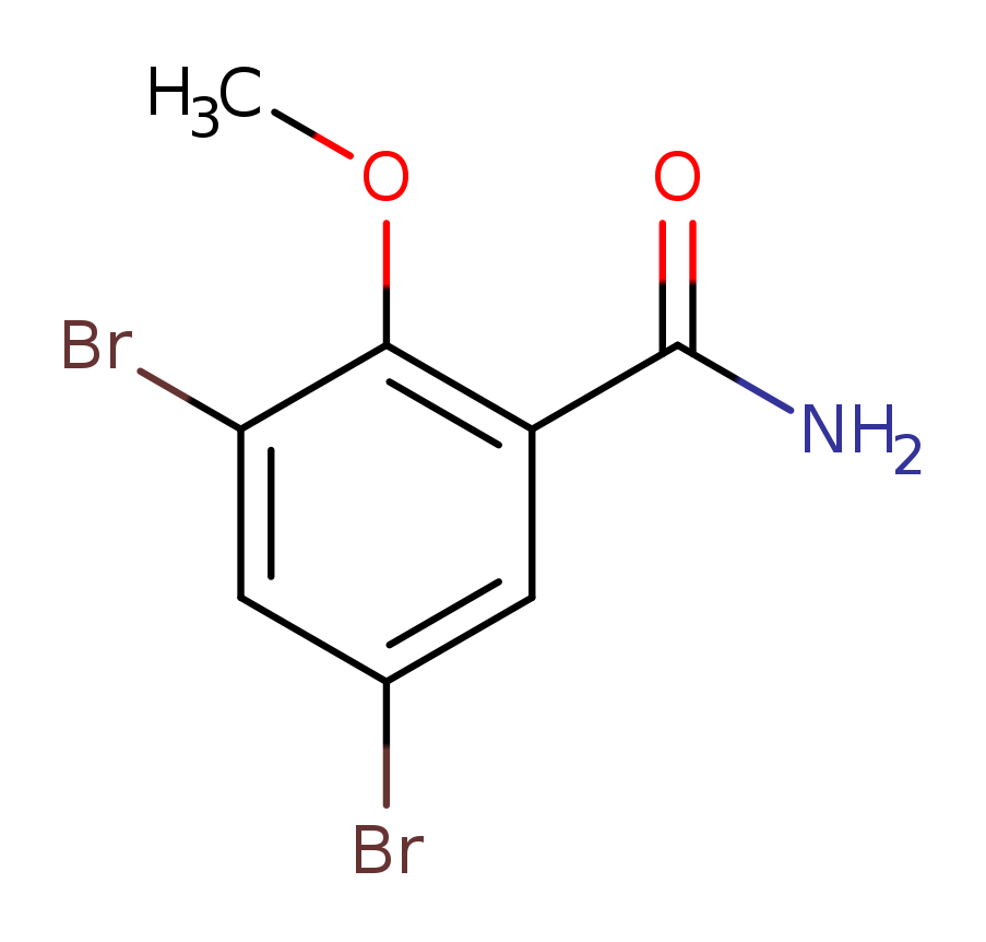 3,5-dibromo-2-methoxybenzamide