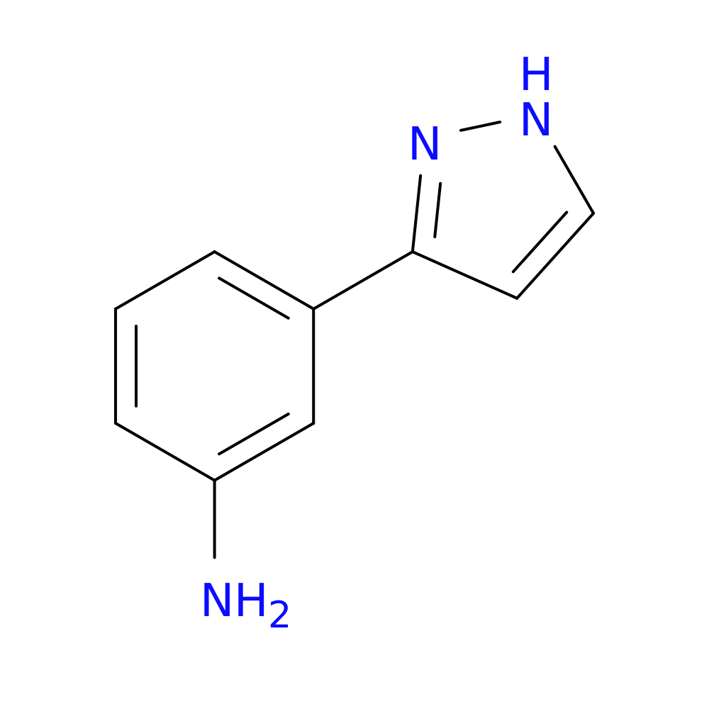 3-(1H-Pyrazol-3-yl)aniline