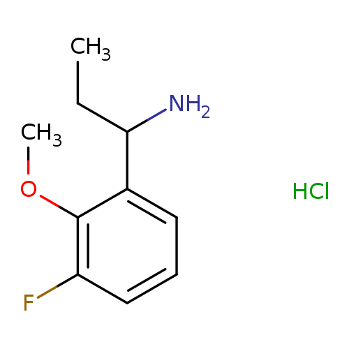 1-(3-Fluoro-2-methoxy-phenyl)-propylamine hydrochloride